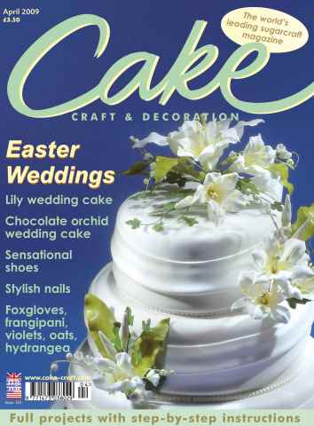 Cake Decoration & Sugarcraft Magazine issue April 2009