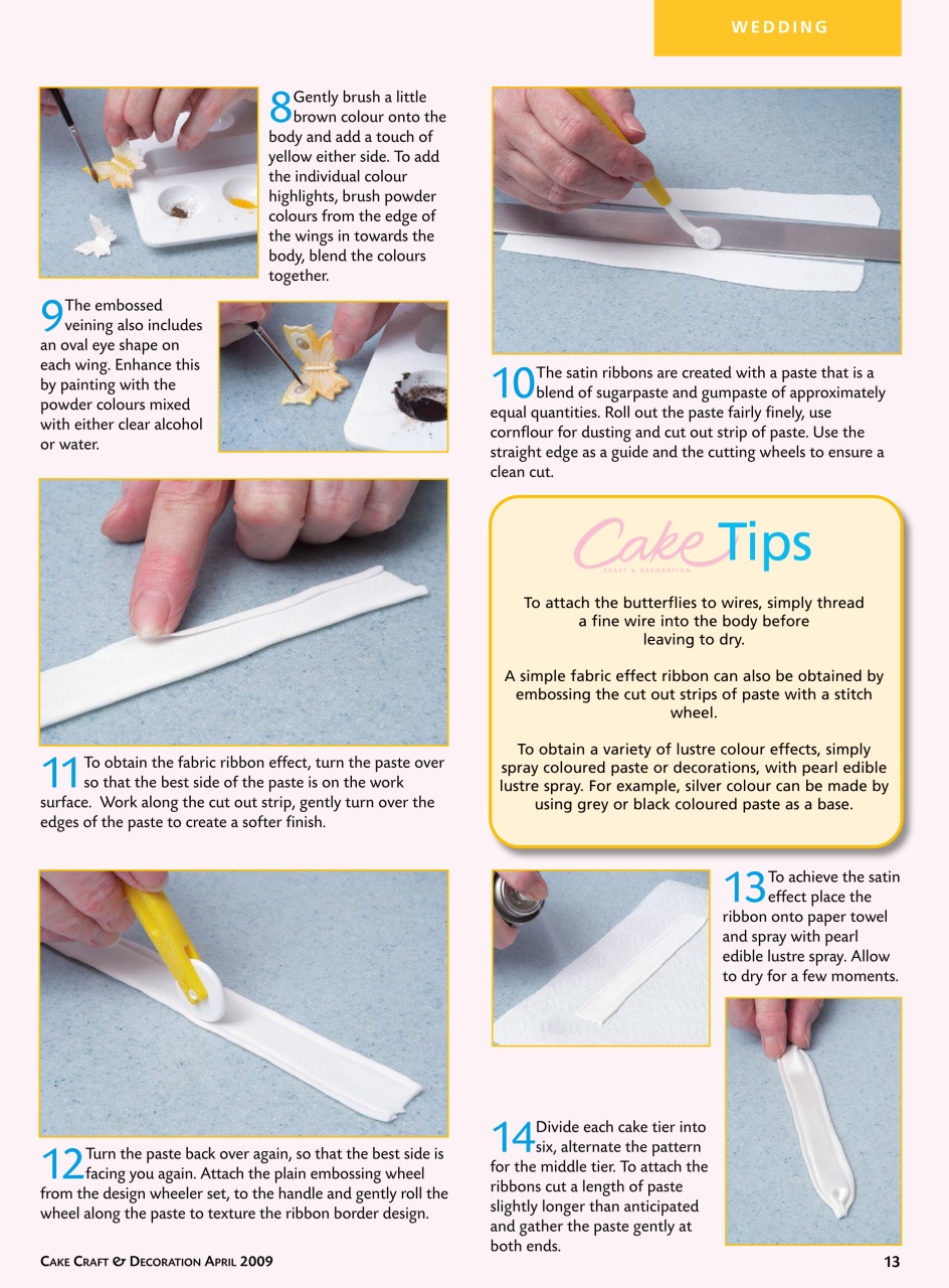 Cake Decoration & Sugarcraft Magazine Preview Pages