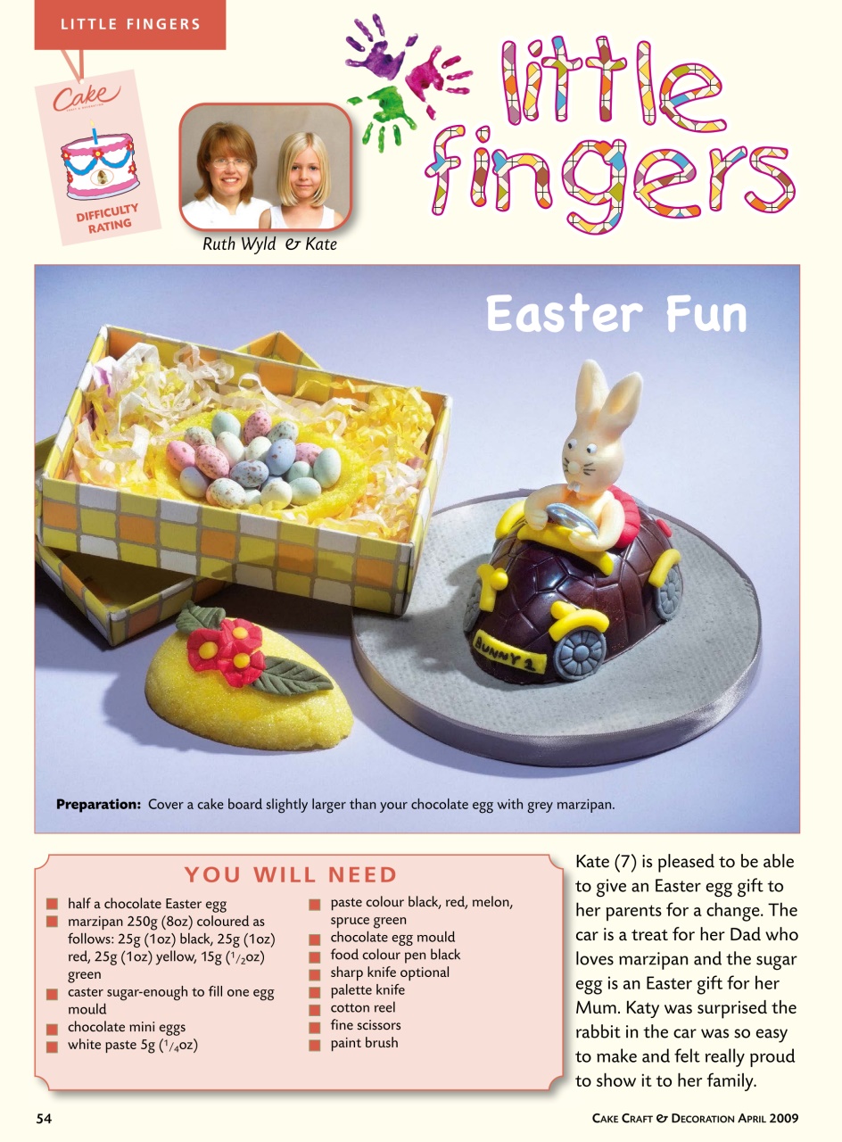 Cake Decoration & Sugarcraft Magazine Preview Pages