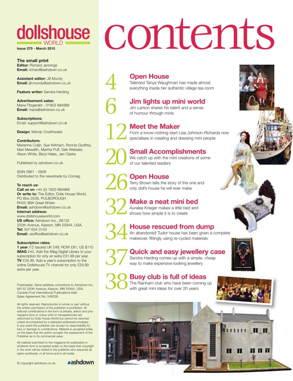 Dolls House World Preview Pages