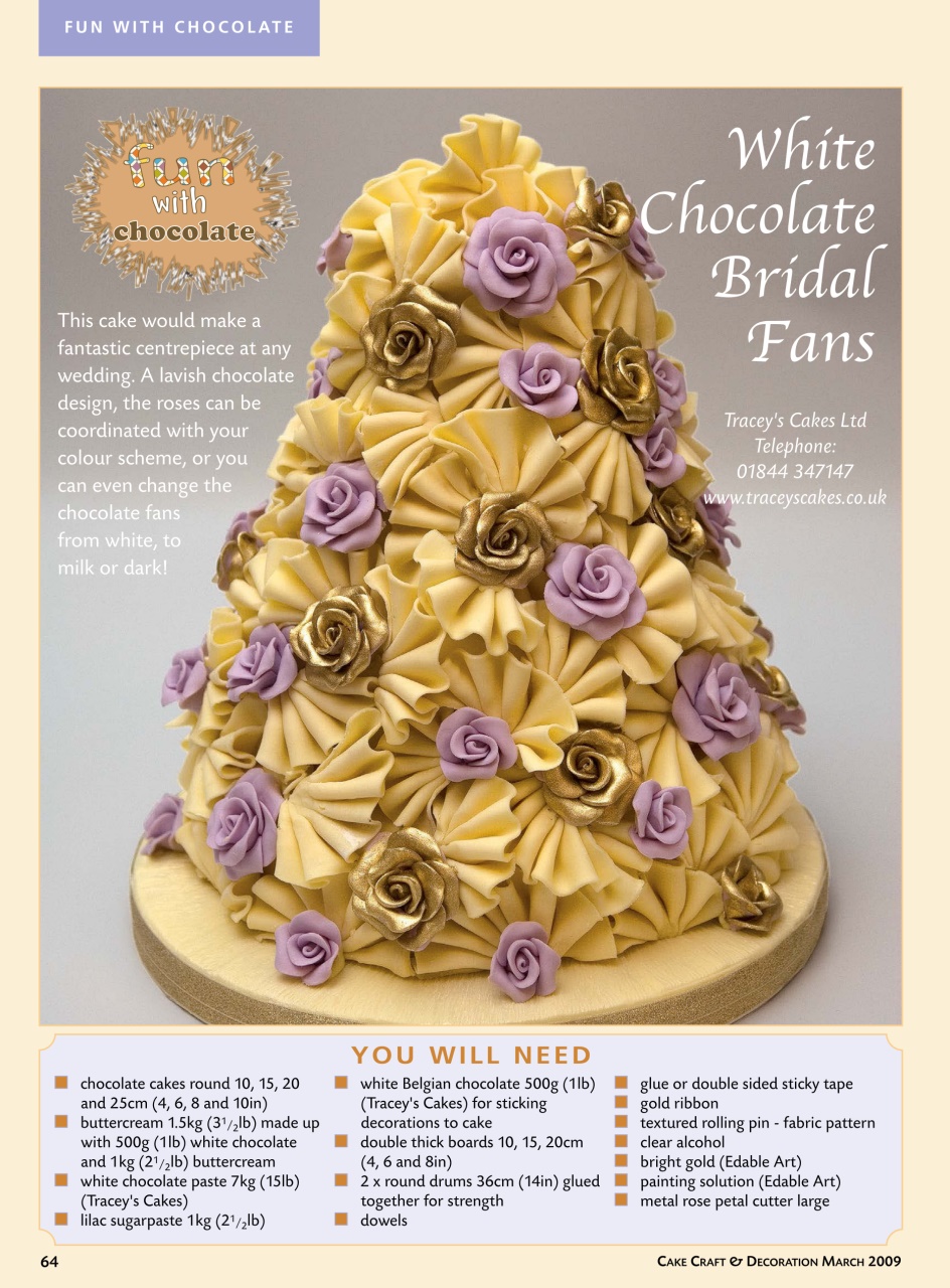 Cake Decoration & Sugarcraft Magazine Preview Pages