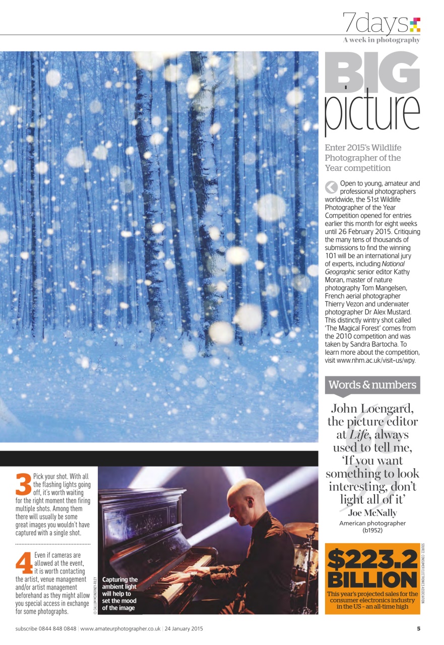 Amateur Photographer Preview Pages