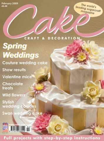 Cake Decoration & Sugarcraft Magazine issue February 2009