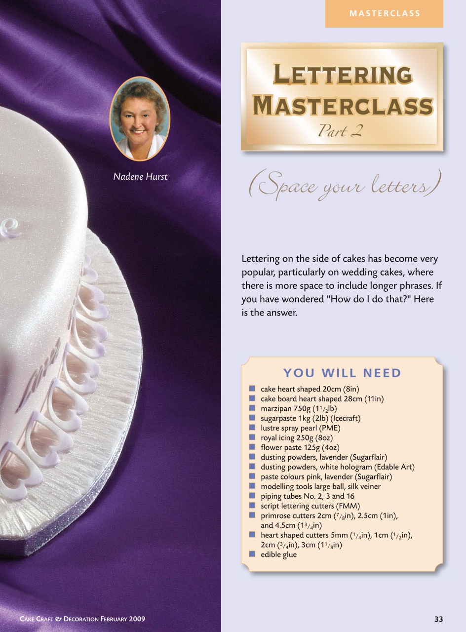 Cake Decoration & Sugarcraft Magazine Preview Pages