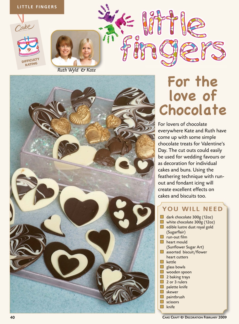 Cake Decoration & Sugarcraft Magazine Preview Pages