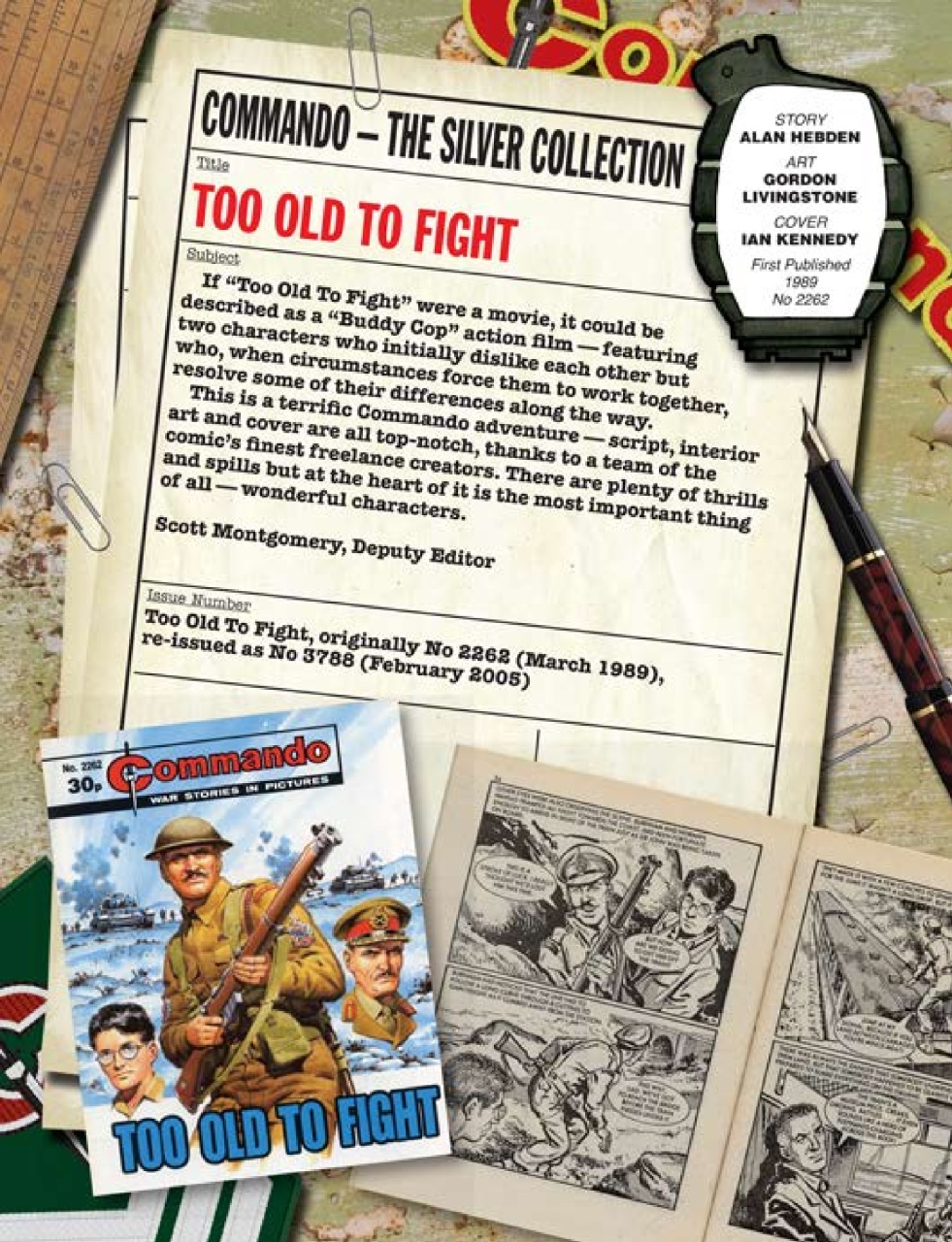 Commando Preview Pages