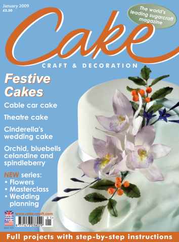 Cake Decoration & Sugarcraft Magazine issue January 2009