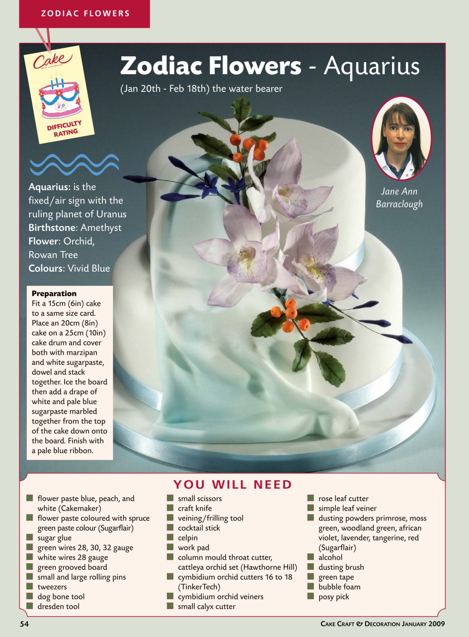Cake Decoration & Sugarcraft Magazine Preview Pages