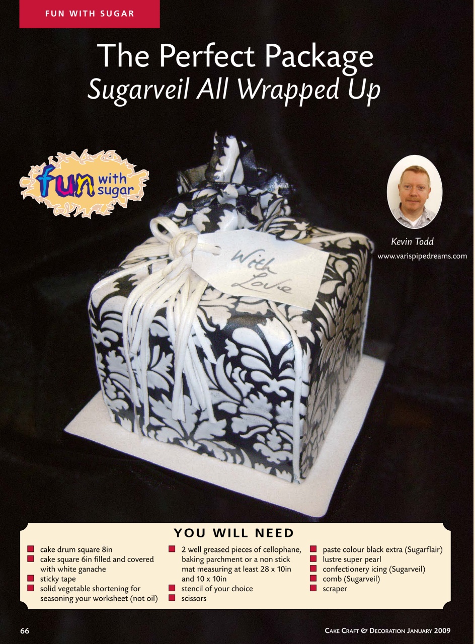 Cake Decoration & Sugarcraft Magazine Preview Pages