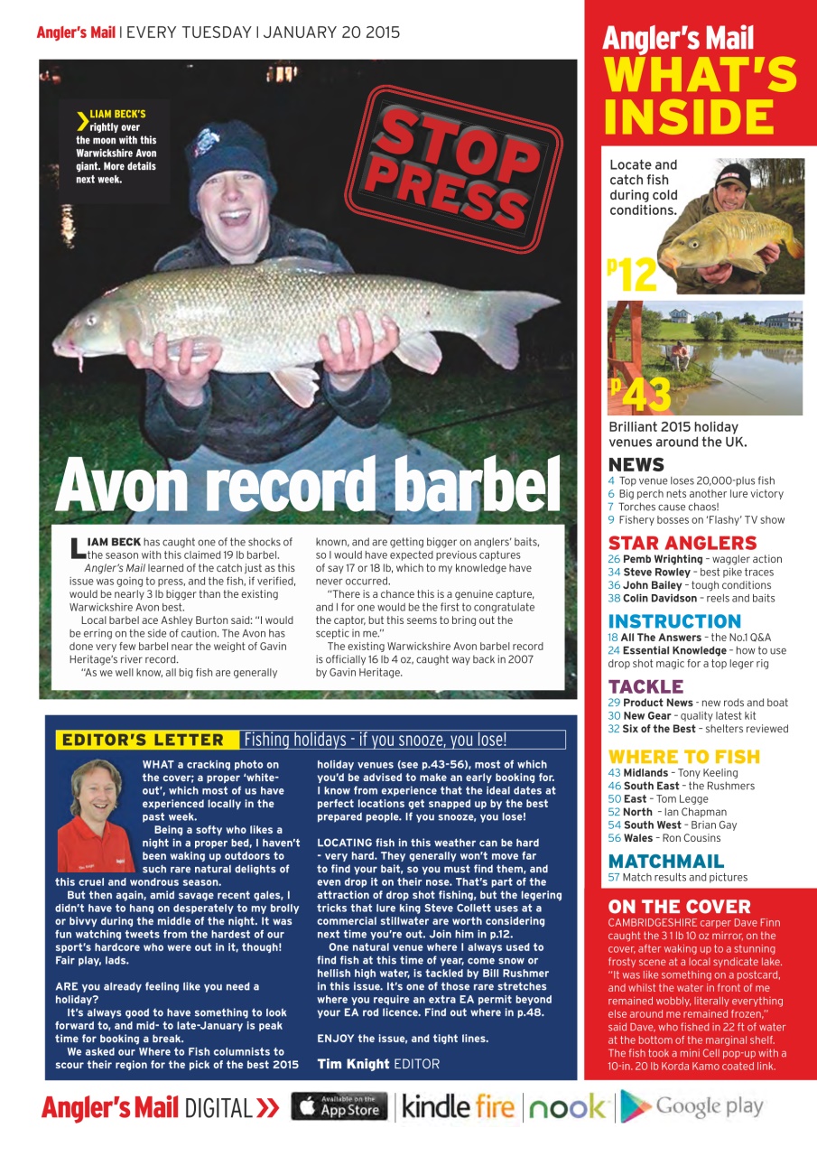Anglers Mail Preview Pages