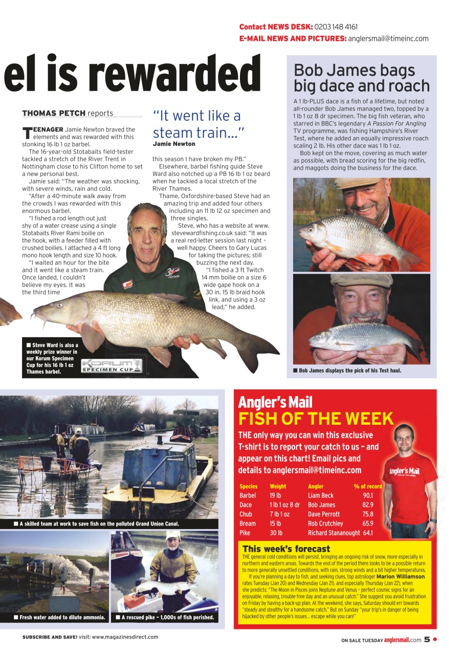 Anglers Mail Preview Pages