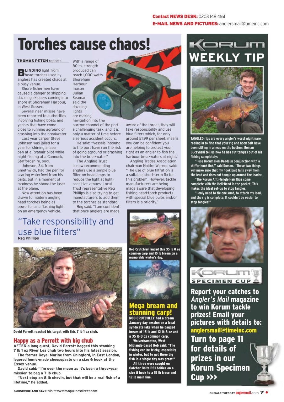 Anglers Mail Preview Pages