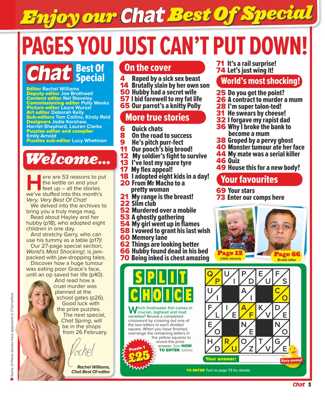 Chat Specials Preview Pages