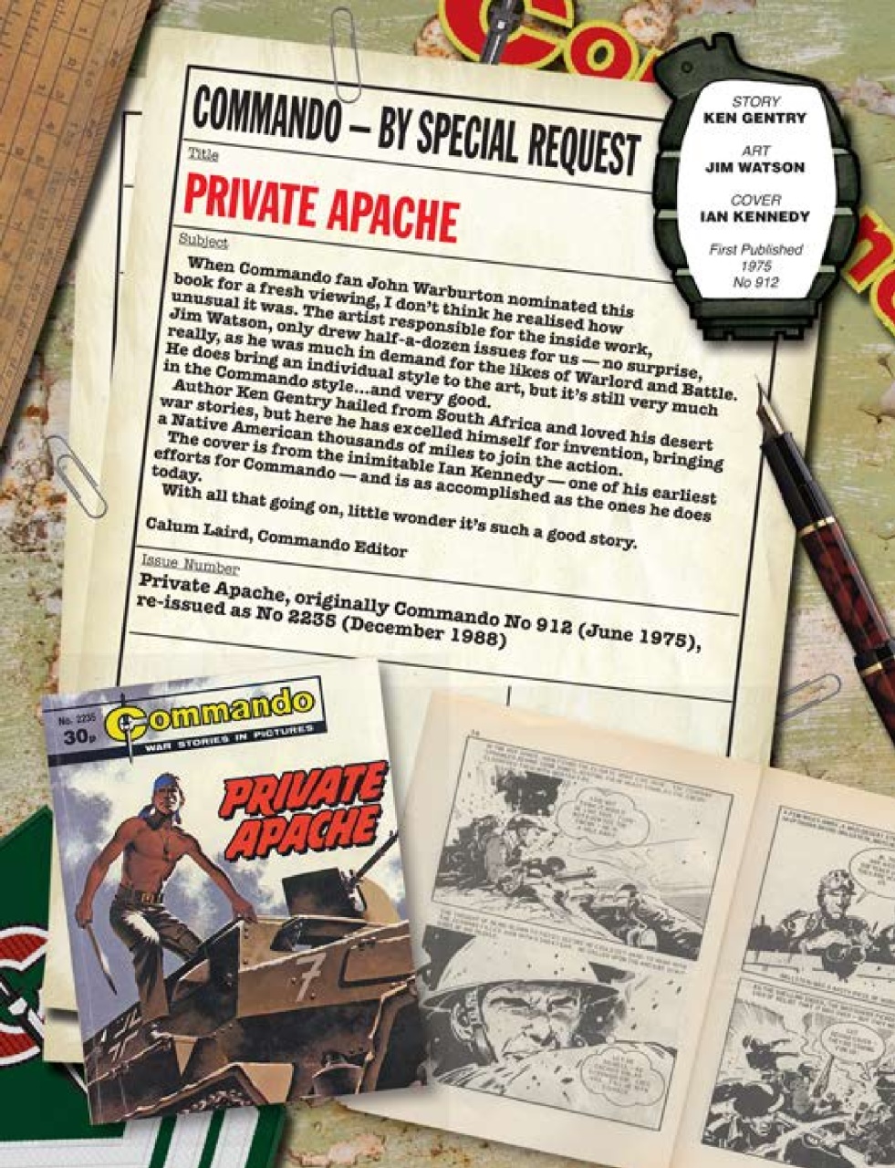 Commando Preview Pages