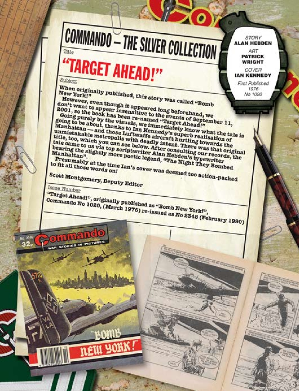 Commando Preview Pages