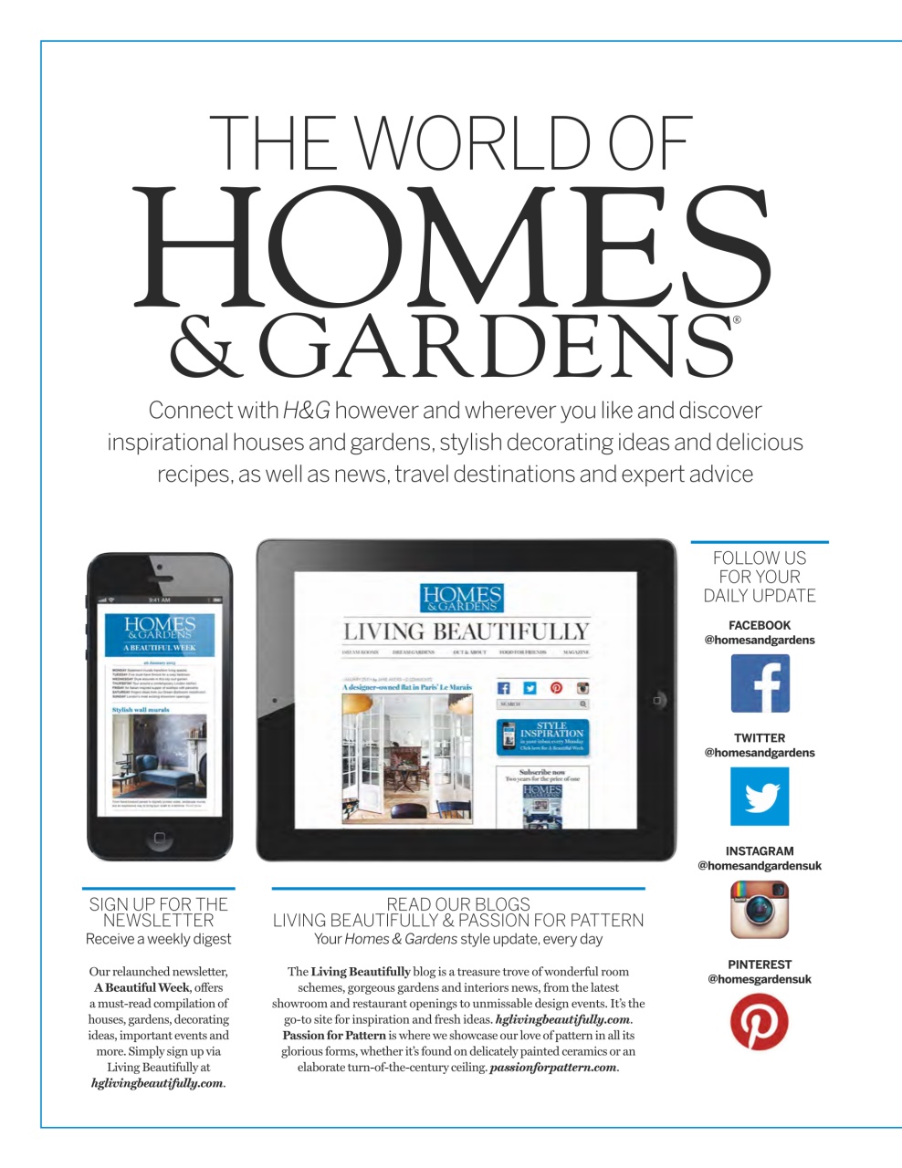 Homes & Gardens Preview Pages