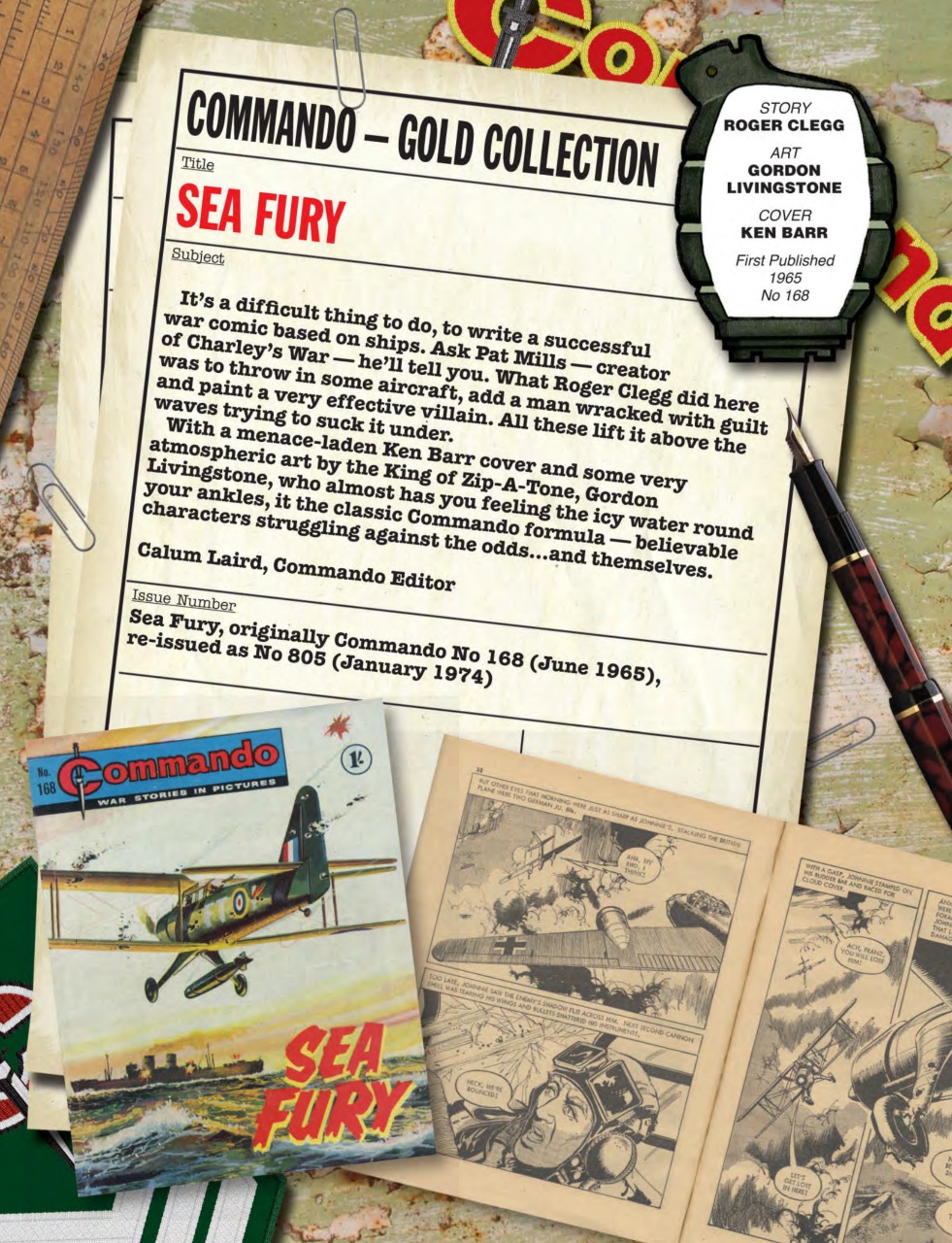 Commando Preview Pages