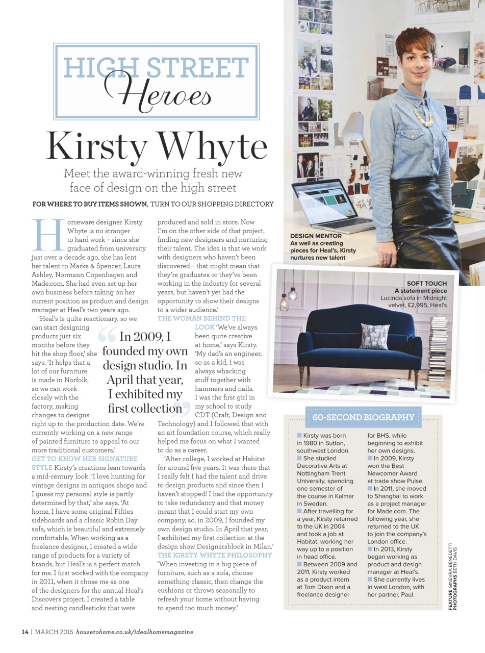 Ideal Home Preview Pages