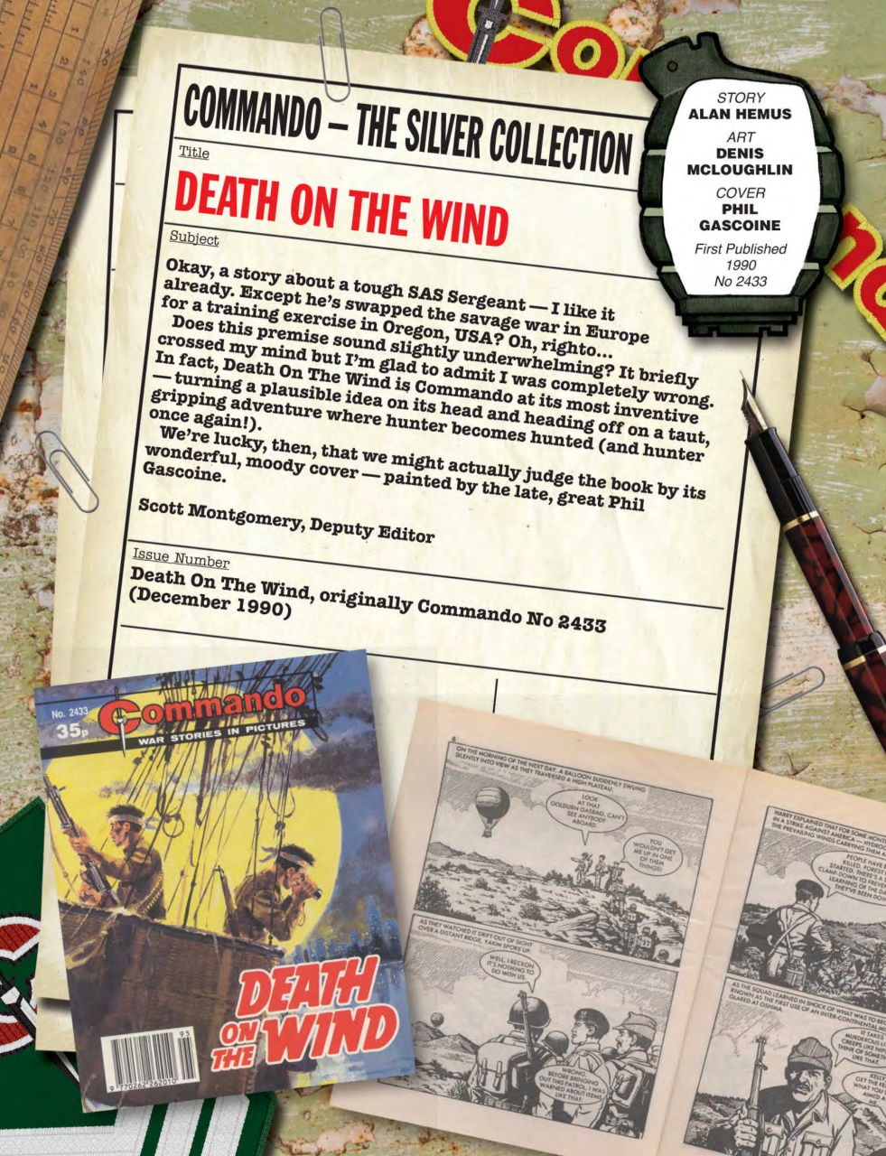 Commando Preview Pages