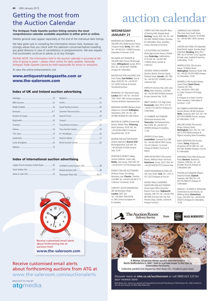 Antiques Trade Gazette Preview Pages