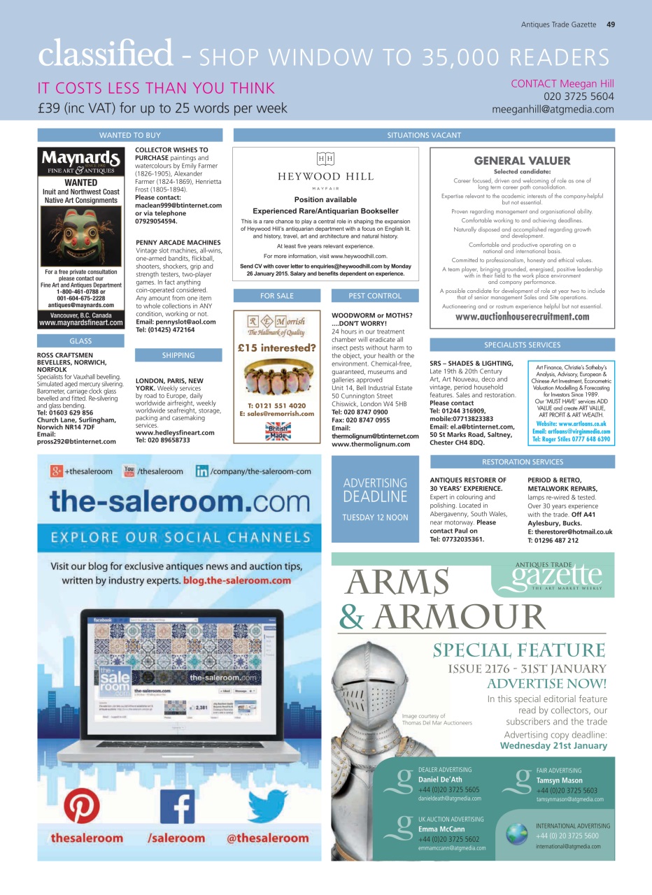 Antiques Trade Gazette Preview Pages