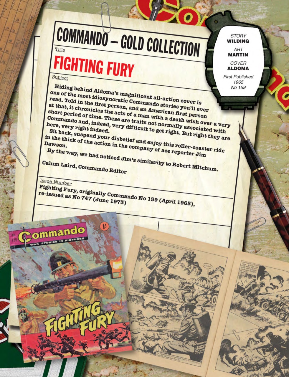 Commando Preview Pages