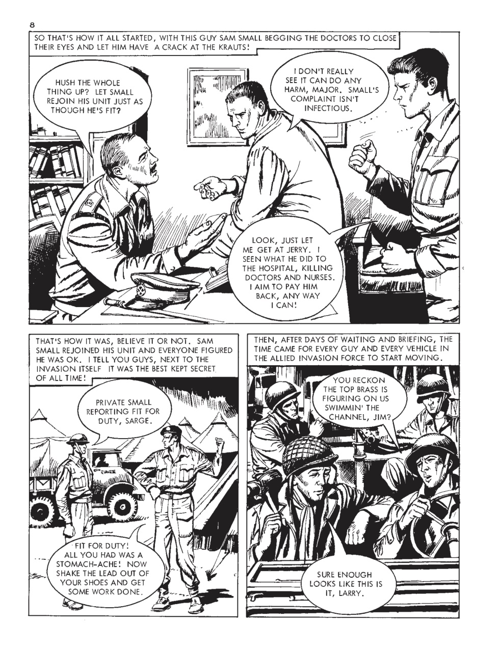 Commando Preview Pages