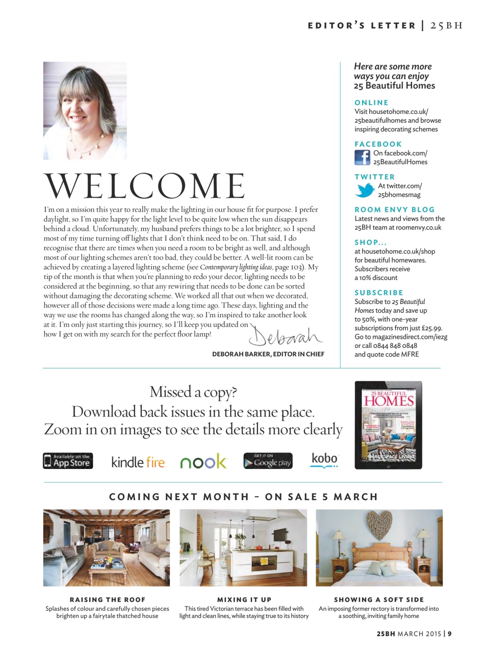 25 Beautiful Homes Preview Pages