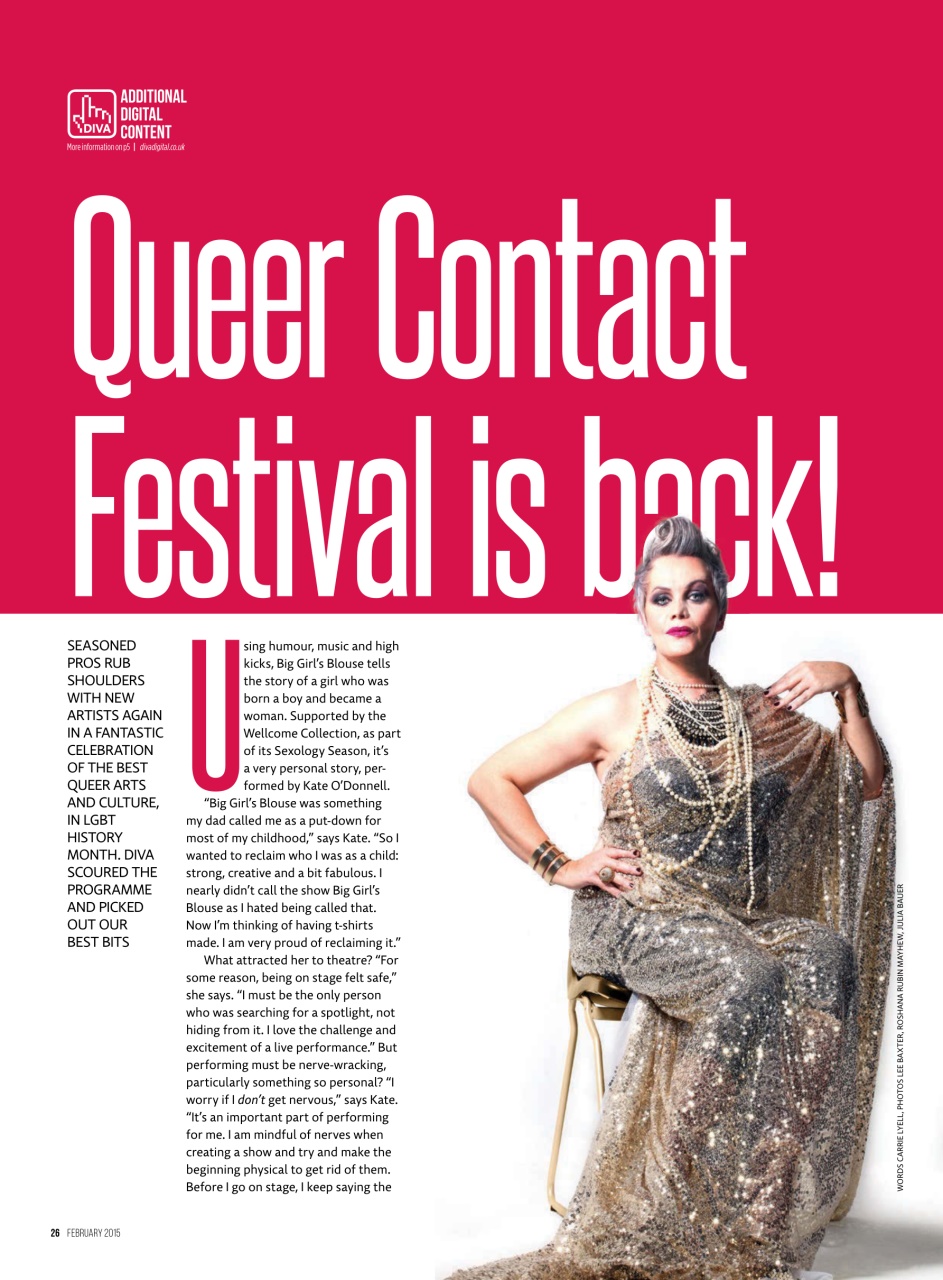 DIVA Magazine Preview Pages