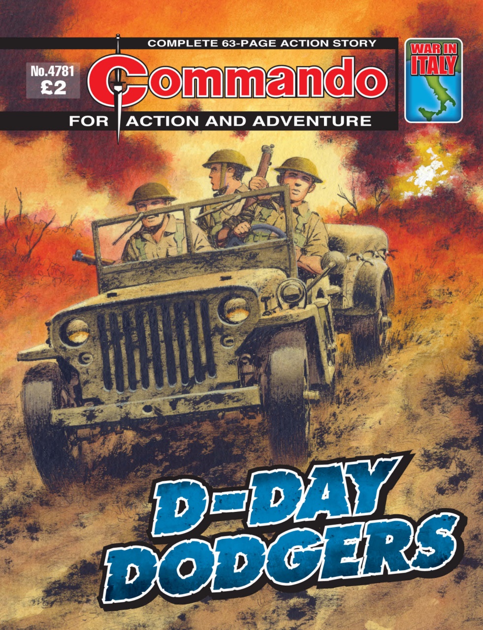 Commando Preview Pages