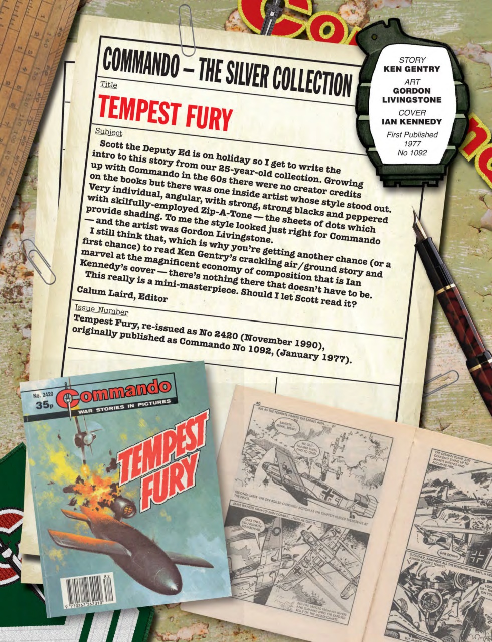 Commando Preview Pages