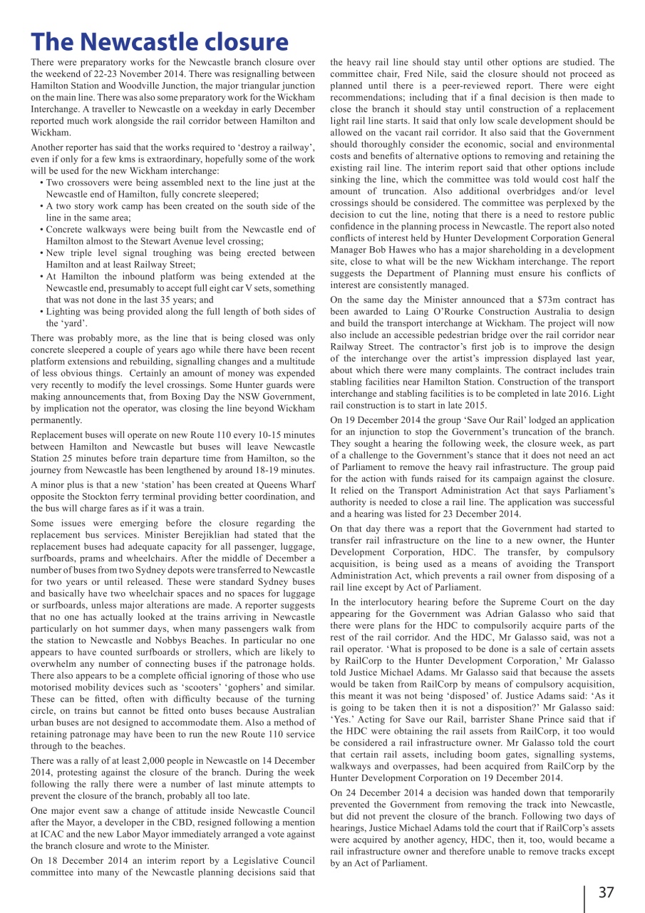 Transit Australia Preview Pages