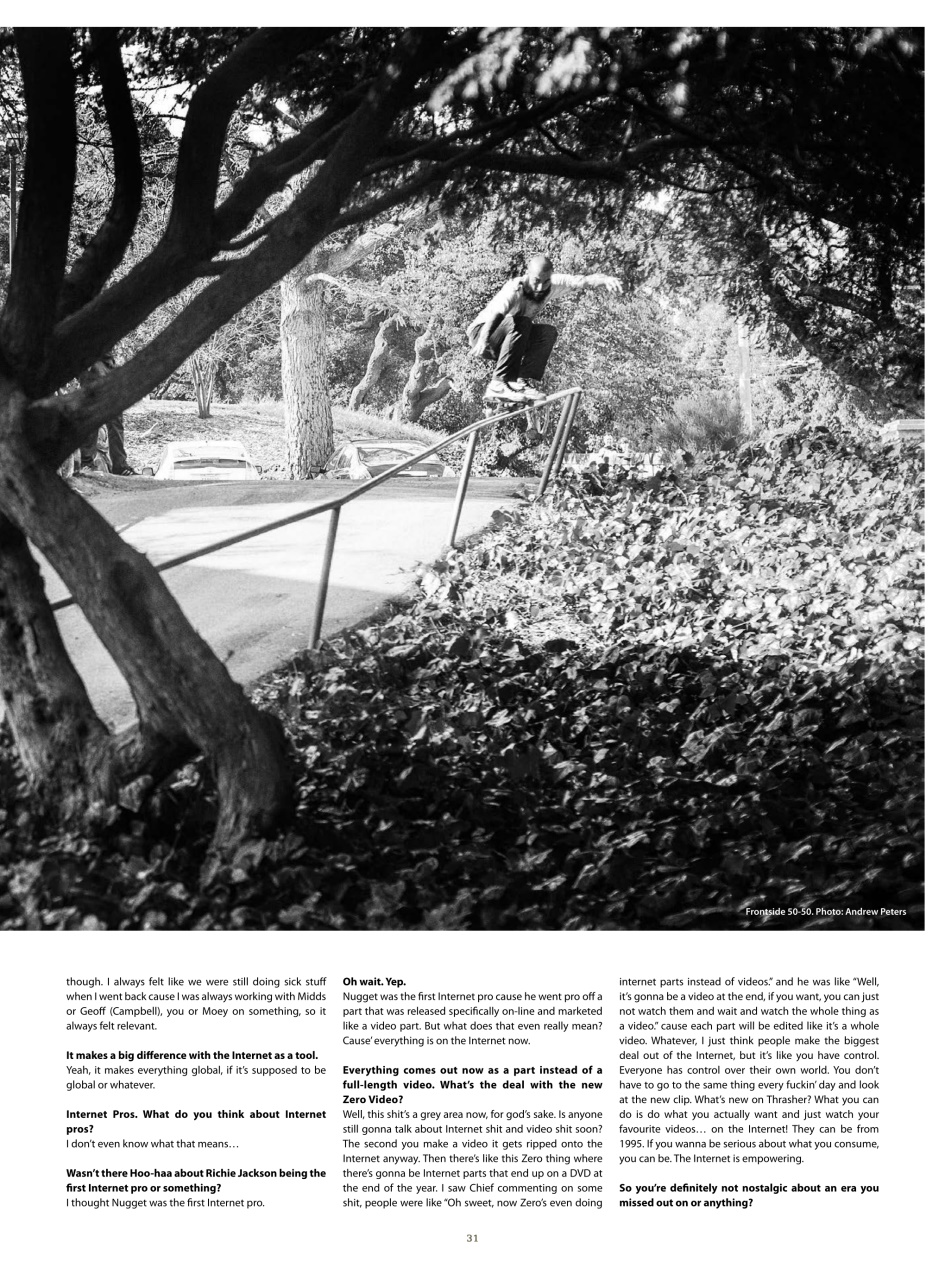 Skateboarder's Journal Australia Preview Pages