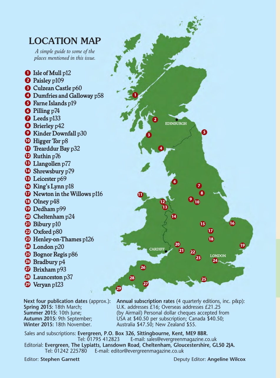 Evergreen Preview Pages