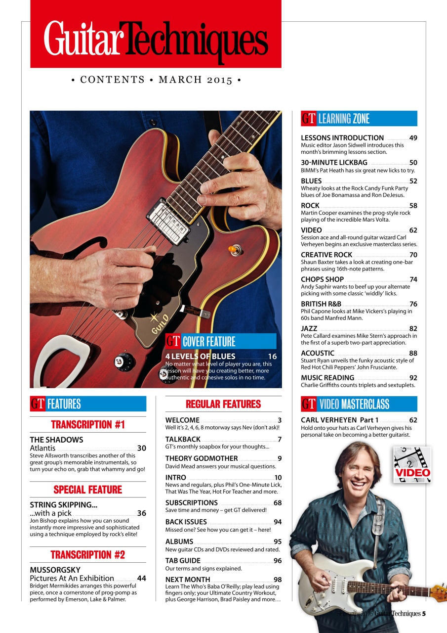 Guitar Techniques Preview Pages