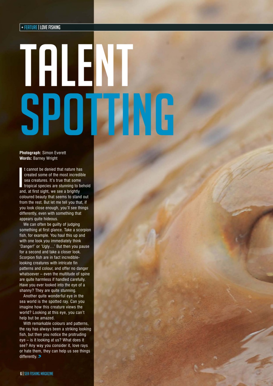 Sea Fishing Magazine Preview Pages