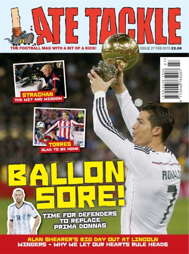 Late Tackle Football Magazine February 2015 Back Issue
