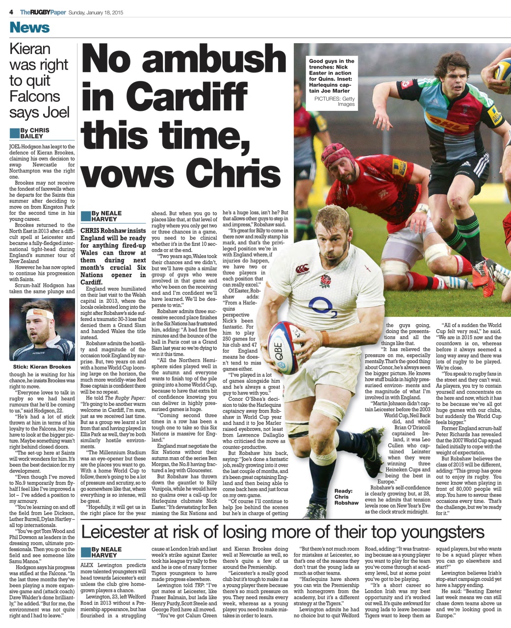 The Rugby Paper Preview Pages