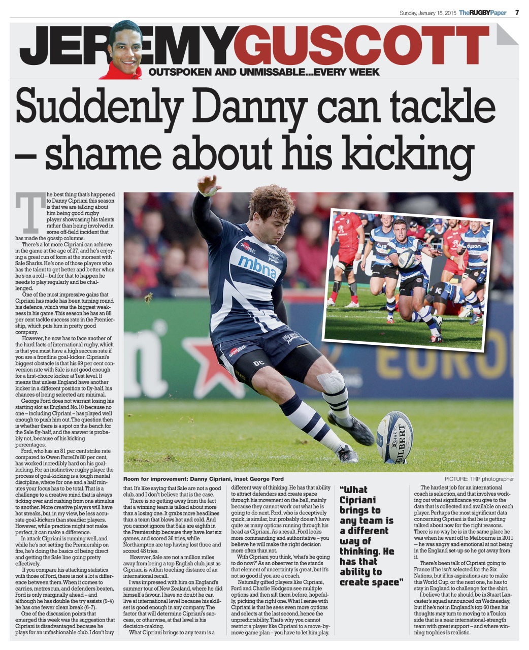 The Rugby Paper Preview Pages
