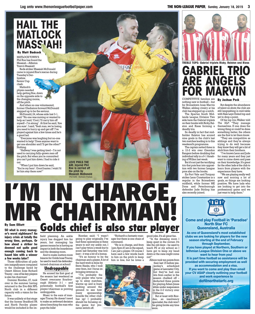 The Non-League Football Paper Preview Pages