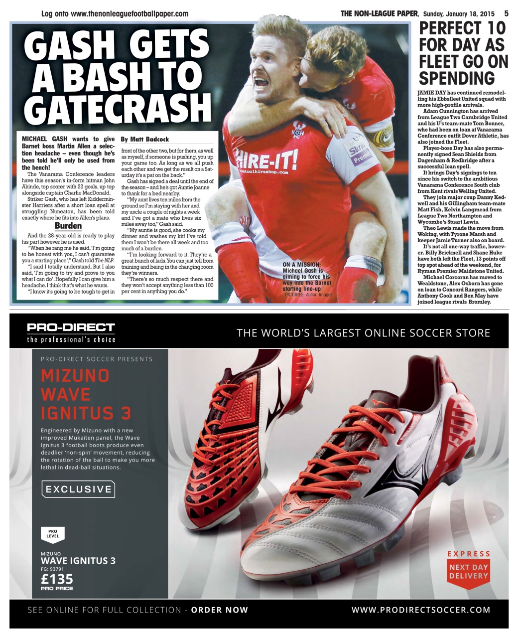 The Non-League Football Paper Preview Pages