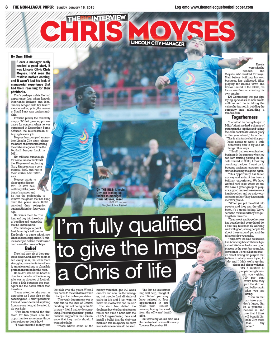 The Non-League Football Paper Preview Pages