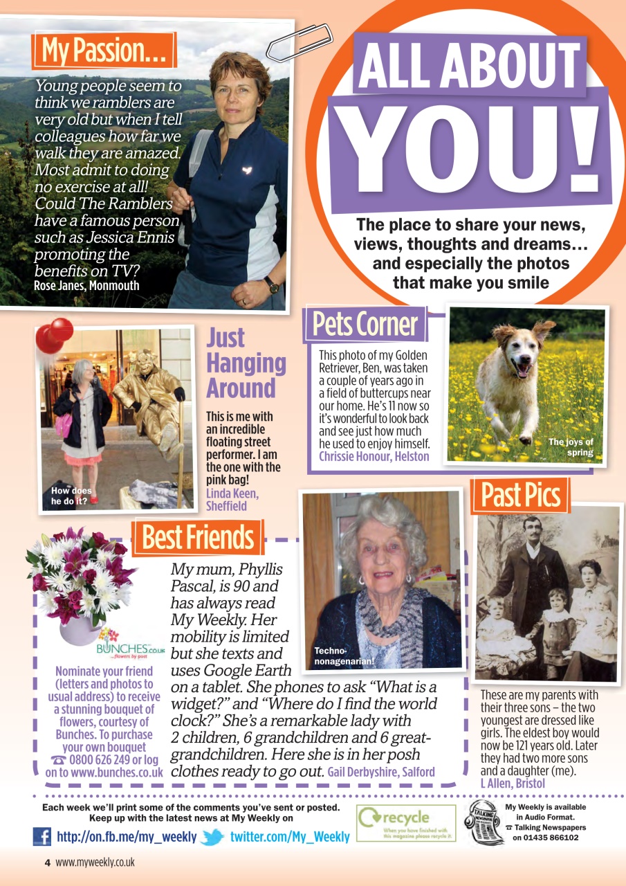 My Weekly Preview Pages