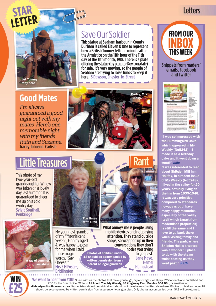 My Weekly Preview Pages