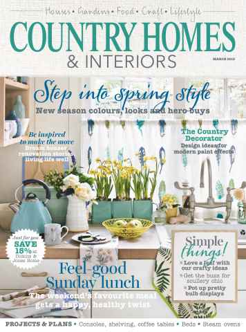 Country Homes & Interiors issue March 2015