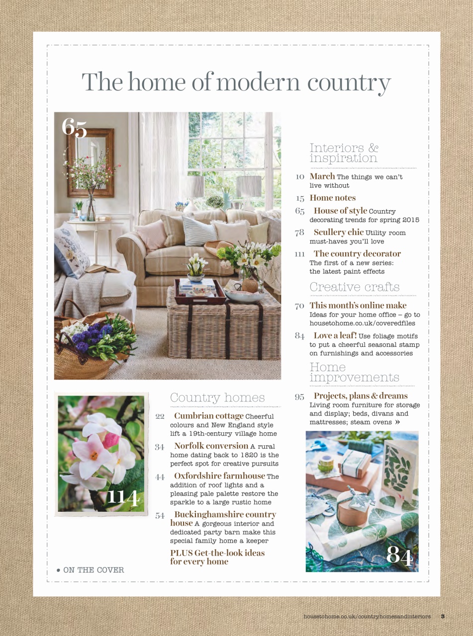 Country Homes & Interiors Preview Pages