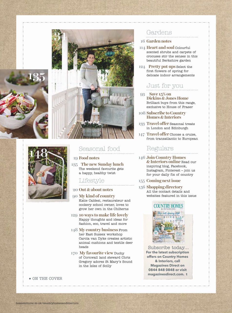 Country Homes & Interiors Preview Pages