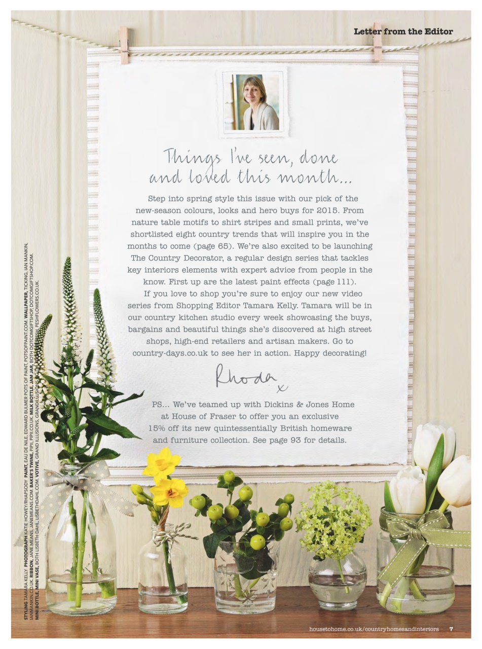 Country Homes & Interiors Preview Pages