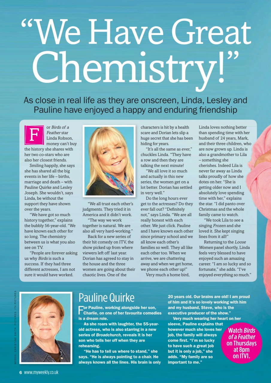 My Weekly Preview Pages