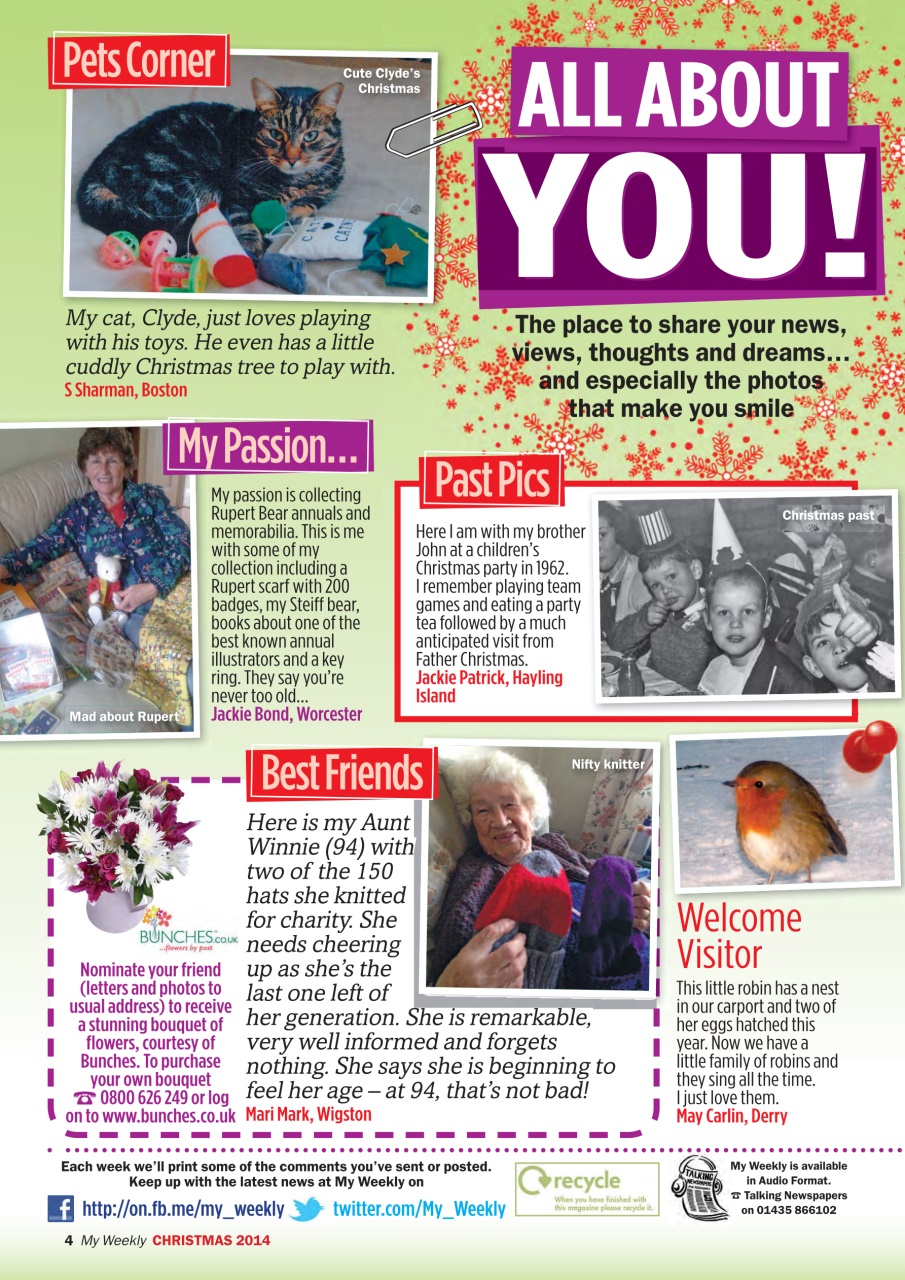 My Weekly Preview Pages